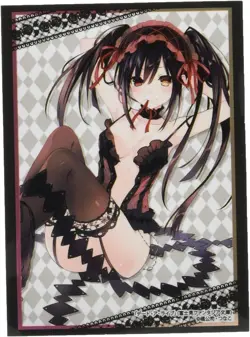 Date A Live Kurumi Tokisaki Card Game Character Sleeves Collection HG Vol.2096 - Image 1