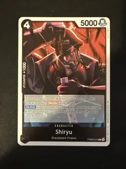 Shiryu R PRB02-015 One Piece Card Game - Image 1