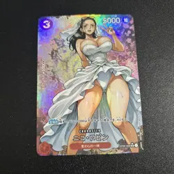 Nico Robin ONE PIECE BRIDE White Waifu ACG Holo Girl Anime Card Gorgeous - Image 1