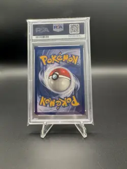 Pokemon Lapras Fossil Holo Rare #10 Vintage PSA 7 Near Mint! 26 Year Old Card! - Image 2