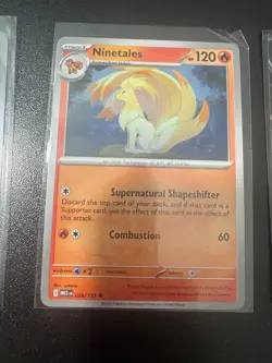 Ninetales V 026/192 Full Art Rare 017/191 Reverse Holo 020/132 Pokemon Card Lot - Image 3