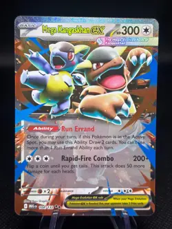 Pokemon TCG Mega Kangaskhan ex 104/132 Mega Evolution Double Rare Card - NM - Image 1