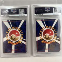 1996-1997 Pokemon Card Set Pikachu PSA 8 & Raichu PSA 9 Japanese - Image 2