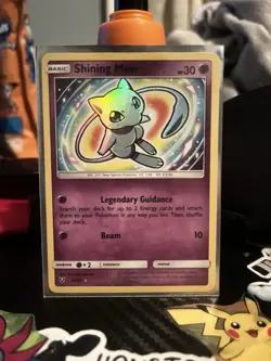 Pokemon TCG Shining Mew Holo Rare Card 40/73 Shining Legends - Image 1