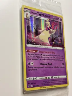 SEALED Hisuian Typhlosion 052/189 Astral Radiance Stamped Promo Pokemon Card - Image 2