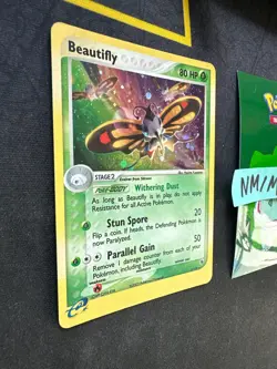 Pokemon Card Beautifly EX Ruby and Sapphire Holo Rare 2/109 303 💎NM💎 - Image 3