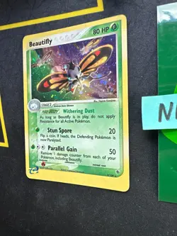 Pokemon Card Beautifly EX Ruby and Sapphire Holo Rare 2/109 303 💎NM💎 - Image 4