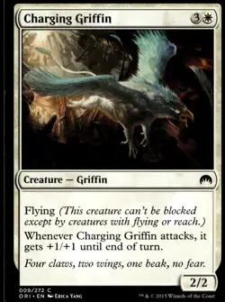 Charging Griffin Magic Origins #9 MTG TCG - Image 1