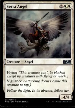 Serra Angel Magic 2015 (M15) #273 MTG TCG - Image 1