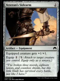 Veteran's Sidearm Magic Origins #242 MTG TCG - Image 1