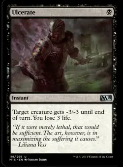 Ulcerate Magic 2015 (M15) #119 MTG TCG - Image 1