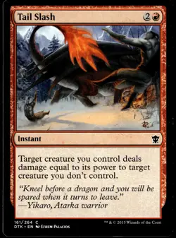 Tail Slash Dragons of Tarkir #161 MTG TCG - Image 1