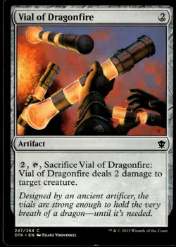 Vial of Dragonfire Dragons of Tarkir #247 MTG TCG - Image 1
