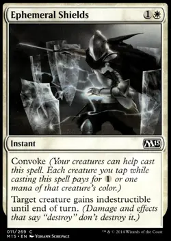 Ephemeral Shields Magic 2015 (M15) #11 MTG TCG - Image 1