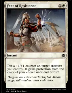 Feat of Resistance Khans of Tarkir #10 MTG TCG - Image 1
