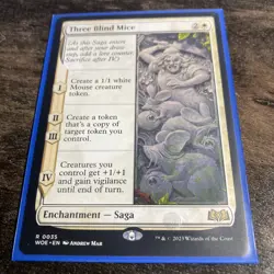 Three Blind Mice - 35 - WOE - NM - MTG Magic the Gathering - Image 1
