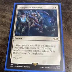 1x Entrapment Maneuver NM-Mint, English Universes Beyond: Warhammer 40,000 MTG M - Image 1