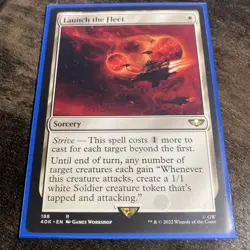 1x Launch the Fleet NM-Mint, English Universes Beyond: Warhammer 40,000 MTG Magi - Image 1