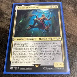 1x Neyam Shai Murad NM-Mint, English Universes Beyond: Warhammer 40,000 MTG Magi - Image 1