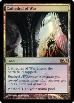 1 x Cathedral of War - Buy-a-box Promo - Magic 2013 - NM-Mint - MTG - Image 1