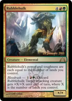 1 x Rubblehulk - Foil - Prerelease Promo - Gatecrash - NM-Mint - MTG - Image 1