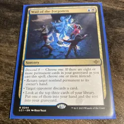 MTG Wail of the Forgotten (244/491) The Lost Caverns of Ixalan LP - Image 1