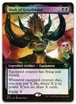 Intrepid Adversary (Extended Art) #329 (Foil) Midnight Hunt MID Magic MTG - Image 1