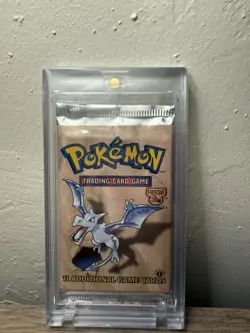 Pokemon Fossil 1st Edition Booster Pack 4702771060714 - Image 1