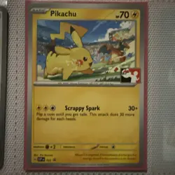 Pikachu SVP101 Black Star Promo Play League Pokemon Nm - Image 1
