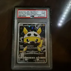 Pokemon Cards - PSA 9 Skull Poncho Pikachu 013 - Poncho JPN SM Promo GEM MT - Image 1