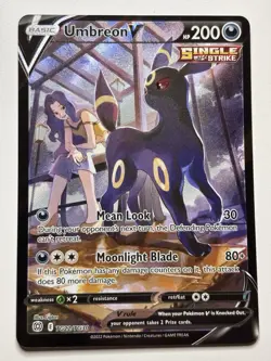 Umbreon V TG22/TG30 - Brilliant Stars Trainer Gallery Holo Pokemon TCG NM - Image 1