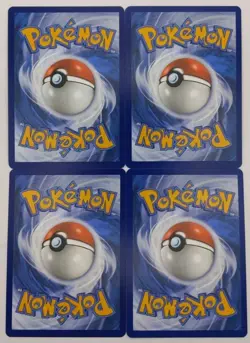 x4 Pokemon Gastly 055/091 Paldean Fates NM Playset Regular - Image 2