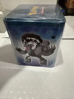 Pokemon TCG - Dark Stacking Tin - Factory Sealed From Pokemon 3 Booster Packs - Image 4