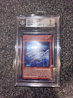 Yugioh 2020 Blue-Eyes Alternative White Dragon MVP1-ENS46 1st Secret Rare BGS 9 - Image 2