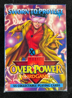 1995 Marvel Overpower Card Game Deck Sworn To Protect NEW SEALED AA D 62623 - Image 1