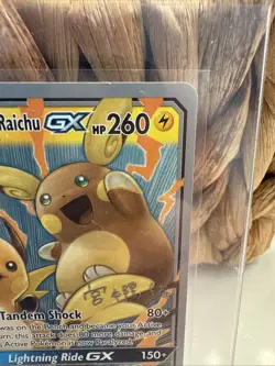 Pokemon Card - Raichu & Alolan Raichu GX 54/236 Unified Minds - NM - Image 3