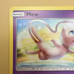 Mew 76/214 - Pokemon Card TCG - Unbroken Bonds Sun & Moon Non-Holo Rare Card - Image 2