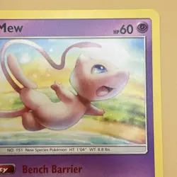 Mew 76/214 - Pokemon Card TCG - Unbroken Bonds Sun & Moon Non-Holo Rare Card - Image 3