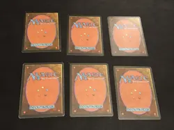 Mtg Revised Red Card Lot-45 Cards.Shivan Dragon,Goblin King.Cards Played - Image 3