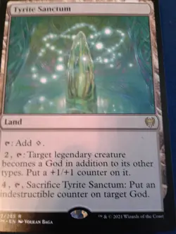 TYRITE SANCTUM mtg NM-M Kaldheim Rare 1 card - Image 1