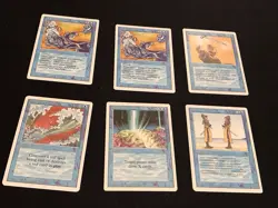 Mtg Revised Blue Card Lot-53 Cards.Vesuvan Doppleganger,Copy Artifact.Played - Image 2