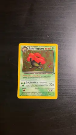Dark Vileplume 13/82 Team Rocket Holo Pokemon Trading Cards LP/MP - Image 1