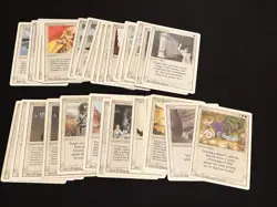 Mtg Revised White Card Lot-30 Cards. Armageddon,Wrath Of God.Played Condition - Image 1