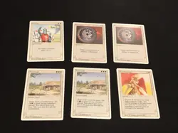 Mtg Revised White Card Lot-30 Cards. Armageddon,Wrath Of God.Played Condition - Image 4