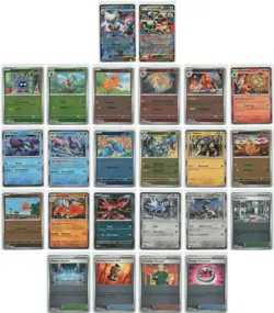 Mega Evolution Pokemon Card Lot of 24 Rare Holo & Reverse Holo NM No Duplicates - Image 1