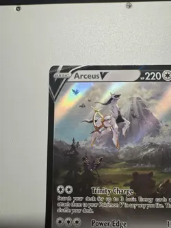Arceus V SWSH204 SWSH: Sword & Shield Promo Cards Holo NM Ungraded - Image 2