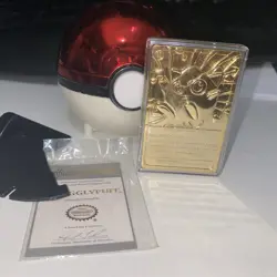 Pokemon Great Ball Collectible Gold Card #39 Jigglypuff includes COA - Image 1