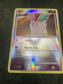 Pokemon TCG Nidoran - 97/132 - Secret Wonders - Reverse Holo NM Card - Image 1