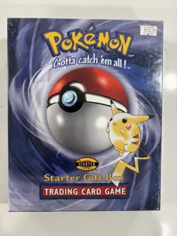 Original 1999 Pokemon Trading Card Game Starter Gift Box Sealed - Image 1