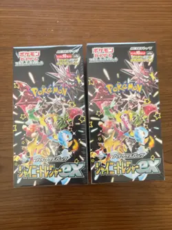 Japanese Pokemon Shiny Treasure ex Scarlet Violet Booster 2BOX Card Sealed Japan - Image 1